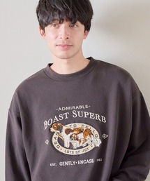 ドッグ刺繍スウェットプルオーバー / 283131
