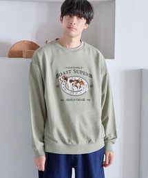 LAKOLE | ドッグ刺繍スウェットプルオーバー / 283131(スウェット)