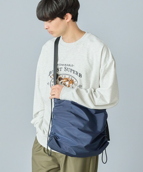 LAKOLE（ラコレ）の「ドッグ刺繍スウェットプルオーバー / 283131（スウェット・メンズ・セージグリーン/グレー/チャコールグレー・MEDIUM/LARGE）」の8枚目の写真