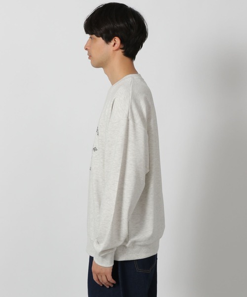 LAKOLE（ラコレ）の「ドッグ刺繍スウェットプルオーバー / 283131（スウェット・メンズ・セージグリーン/グレー/チャコールグレー・MEDIUM/LARGE）」の22枚目の写真