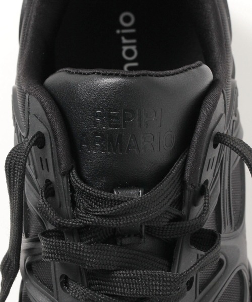 repipi armario（レピピ アルマリオ）の「シアーキリカエスニーカー（スニーカー・キッズ・ホワイト/ブラック・LARGE/SMALL/MEDIUM）」の17枚目の写真