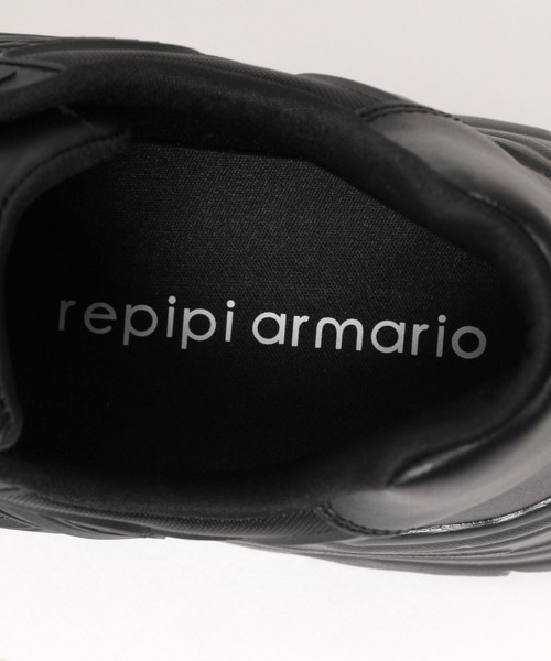 repipi armario（レピピ アルマリオ）の「シアーキリカエスニーカー（スニーカー・キッズ・ホワイト/ブラック・LARGE/SMALL/MEDIUM）」の20枚目の写真
