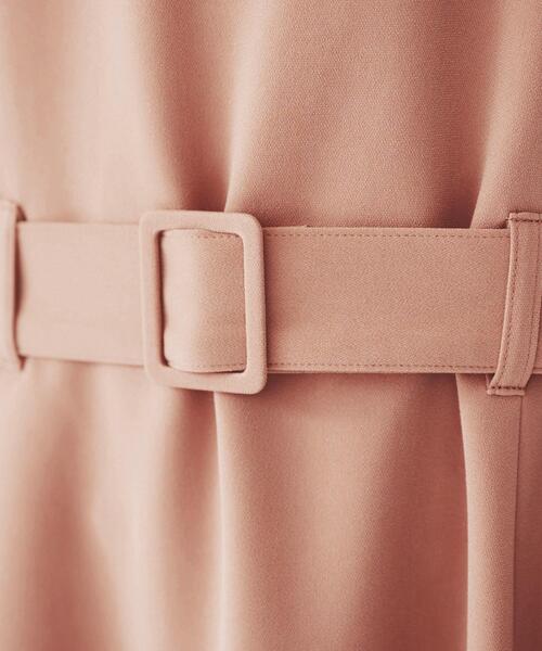 UNTITLED（アンタイトル）の「ローウエストフレアワンピース（ワンピース・レディース・ピンク系/ネイビー・00/01/02/03/04/42/44/46/48/50）」の19枚目の写真