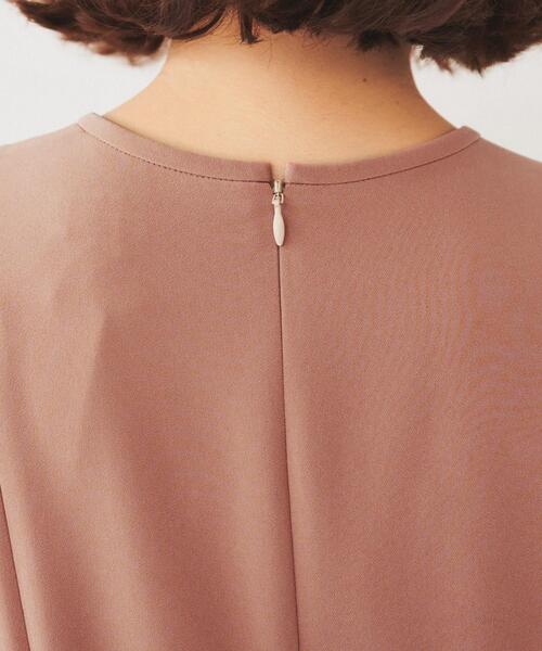 UNTITLED（アンタイトル）の「ローウエストフレアワンピース（ワンピース・レディース・ピンク系/ネイビー・00/01/02/03/04/42/44/46/48/50）」の8枚目の写真