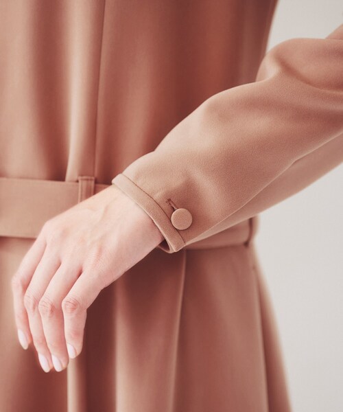 UNTITLED（アンタイトル）の「ローウエストフレアワンピース（ワンピース・レディース・ピンク系/ネイビー・00/01/02/03/04/42/44/46/48/50）」の10枚目の写真