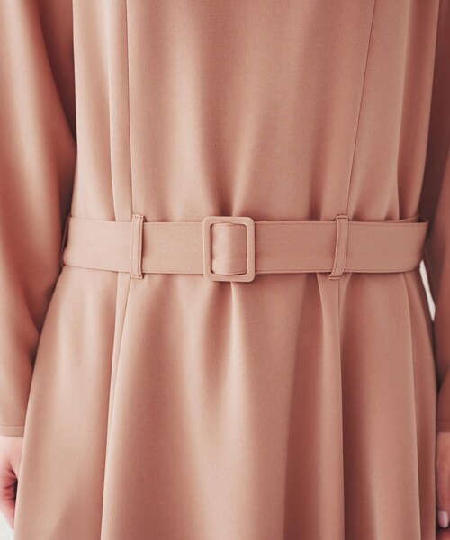 UNTITLED（アンタイトル）の「ローウエストフレアワンピース（ワンピース・レディース・ピンク系/ネイビー・00/01/02/03/04/42/44/46/48/50）」の11枚目の写真