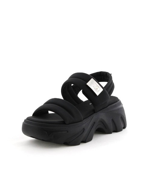 NICAL（ニカル）の「【NICAL】ダブルベルトパデットサンダル/554216（サンダル・レディース・カーキ/アイボリー/ブラック/ピンク・MEDIUM/SMALL/X-LARGE/LARGE）」の7枚目の写真