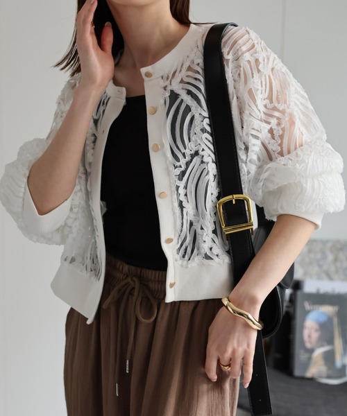 model：162㎝ 着用サイズ：F