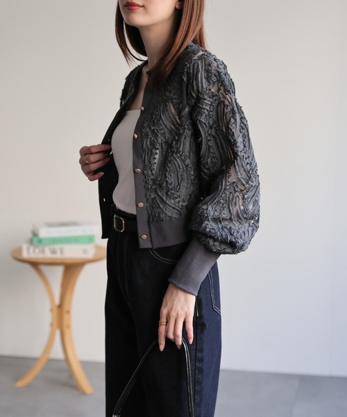 model：162㎝ 着用サイズ：F