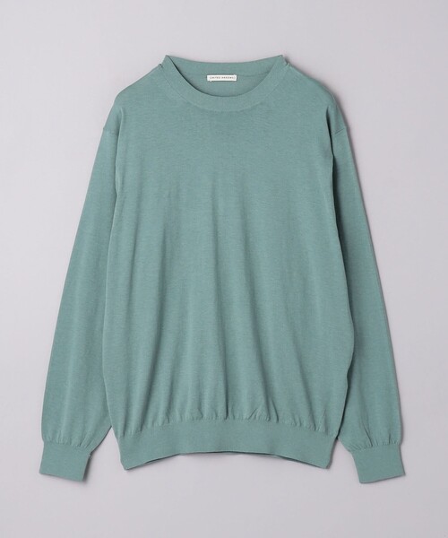 UNITED ARROWS（ユナイテッドアローズ）の「４シーズンズ ハイゲージ クルーネックニット（ニット/セーター・メンズ・ブラック/ライム/オレンジ/ケリーグリーン・S/M/L/XL）」の15枚目の写真