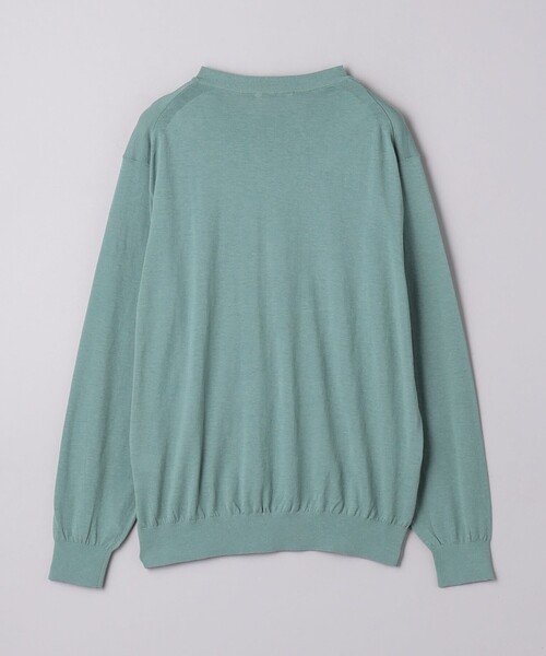 UNITED ARROWS（ユナイテッドアローズ）の「４シーズンズ ハイゲージ クルーネックニット（ニット/セーター・メンズ・ブラック/ライム/オレンジ/ケリーグリーン・S/M/L/XL）」の16枚目の写真