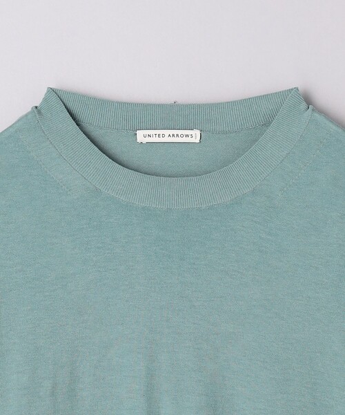 UNITED ARROWS（ユナイテッドアローズ）の「４シーズンズ ハイゲージ クルーネックニット（ニット/セーター・メンズ・ブラック/ライム/オレンジ/ケリーグリーン・S/M/L/XL）」の17枚目の写真