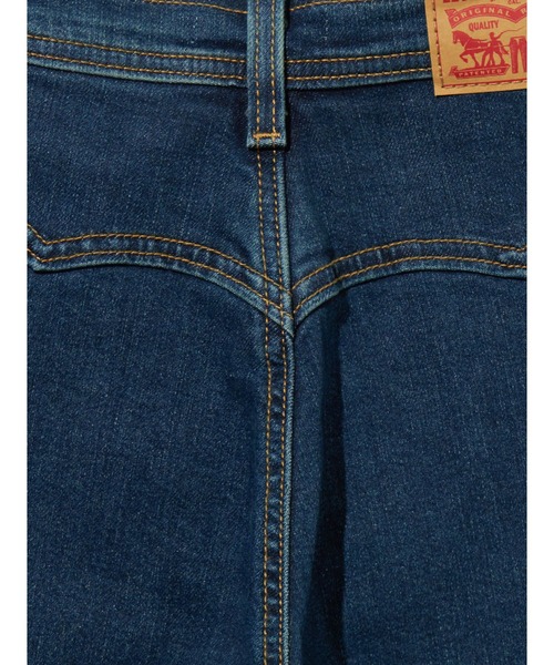 Levi's(リーバイス)の「Levi's/リーバイス RIVETED RIBCAGE ジーンズ ダークインディゴ(デニムパンツ・レディース・ダークインディゴブルー・23inch/24inch/25inch/26inch/27inch/28inch)」の7枚目の写真