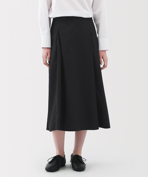 セール】婦人 乾きやすい ブロードフレアスカート（スカート）｜無印
