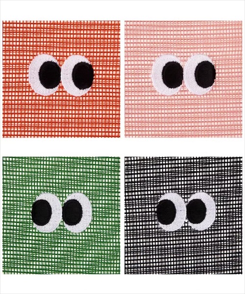 BAYBLO（ベイブロ）の「(SB)カートゥーン アイズ メッシュ ミニ トートバッグ[刺繍]（トートバッグ・レディース・ブラック/サーモンピンク/ダークオレンジ/モスグリーン・ONE SIZE）」の10枚目の写真