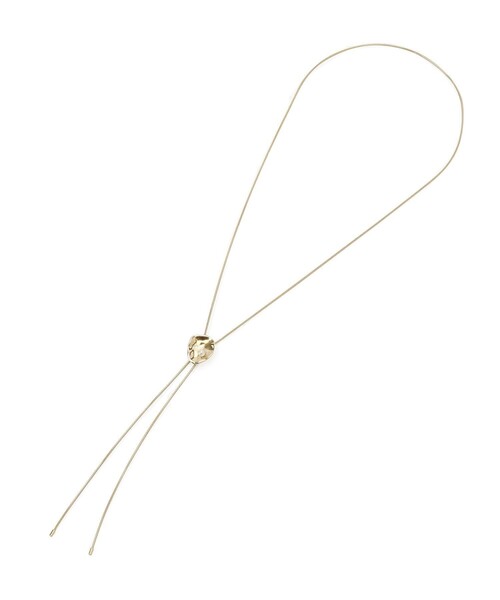 ROPE' PICNIC（ロペピクニック）の「ミニモチーフラリエット（ネックレス・レディース・ホワイト/ゴールド・FREE）」の9枚目の写真