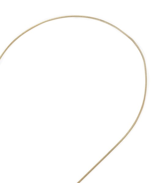 ROPE' PICNIC（ロペピクニック）の「ミニモチーフラリエット（ネックレス・レディース・ホワイト/ゴールド・FREE）」の7枚目の写真