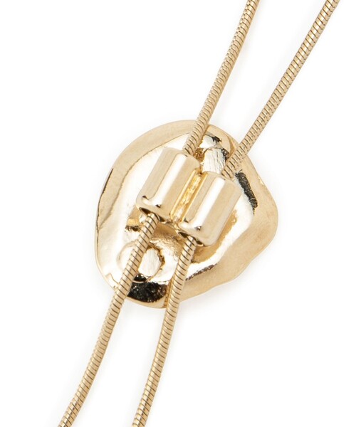 ROPE' PICNIC（ロペピクニック）の「ミニモチーフラリエット（ネックレス・レディース・ホワイト/ゴールド・FREE）」の5枚目の写真