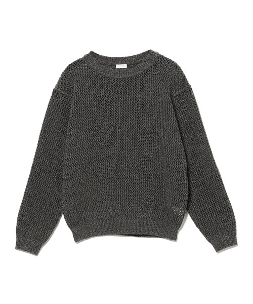 crepuscule（クレプスキュール）の「crepuscule / L-G Mesh Pullover（ニット/セーター・メンズ・その他/ブラック・XL/M/L）」の3枚目の写真