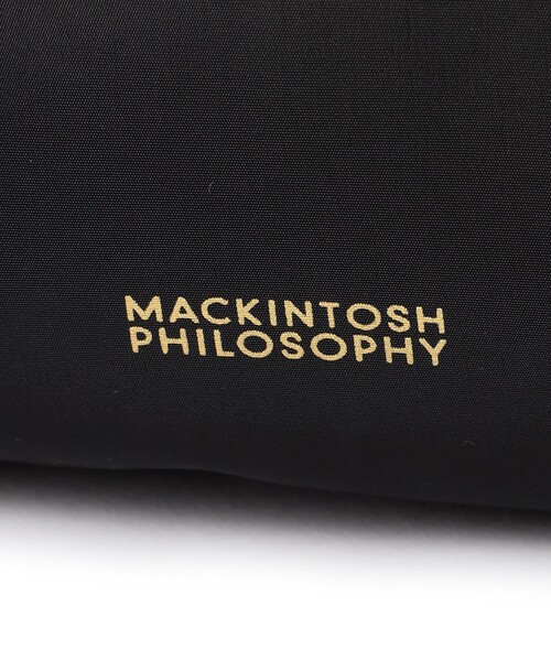 MACKINTOSH PHILOSOPHY（ﾏｯｷﾝﾄｯｼｭ ﾌｨﾛｿﾌｨｰ）の「8ポケットバックパック（バックパック/リュック・レディース・ブラック/ベージュ・FREE）」の13枚目の写真