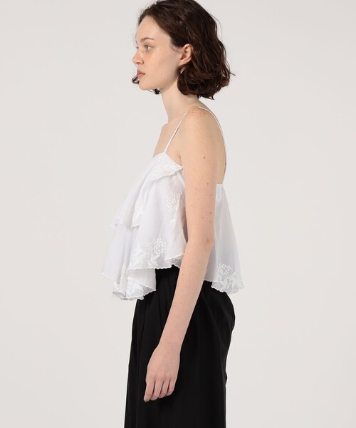 TOMORROWLAND （トゥモローランド）の「JANE GUSTAVSSON BLOOM  キャミソール（キャミソール・レディース・ホワイト・1）」の8枚目の写真