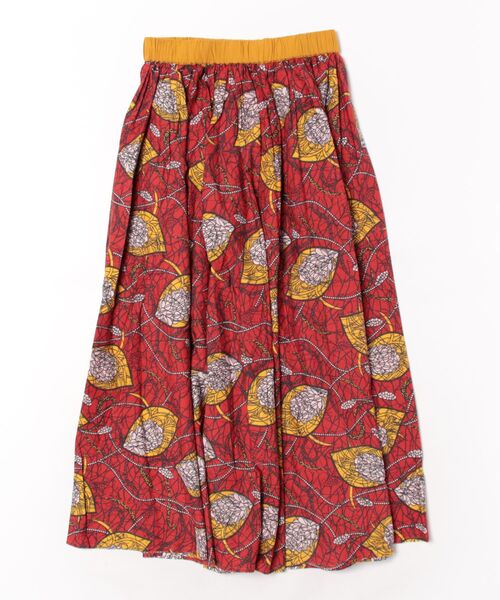 チャイハネ（チャイハネ）の「【チャイハネ】ラフィキロングスカート（スカート・レディース・マスタード/グリーン/ホワイト/ブルー/ブラック・FREE）」の5枚目の写真