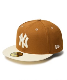 NEW ERA（ニューエラ）の「NEW ERA/ニューエラ キャップ 59FIFTY Pancakes ヤンキース/ドジャース/ホワイトソックス 14388834/14388835/14388836（キャップ・レディース）」