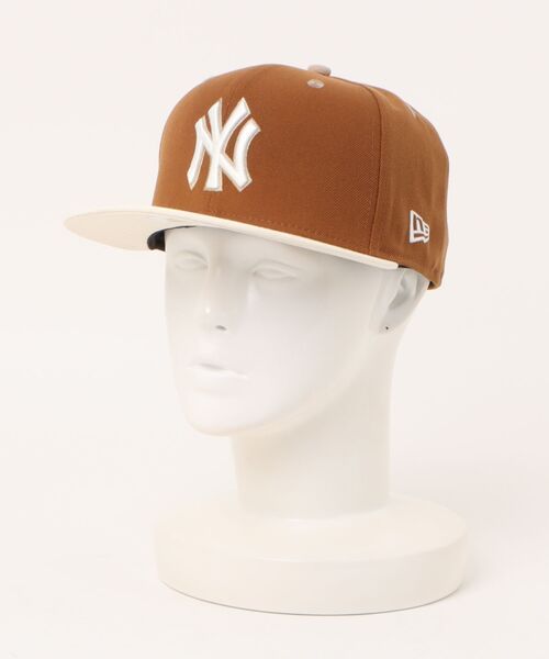 New Era 9FIFTY ホワイト/バーガンディキャップ NEW ERA ニューエラ キャップ NEWERA 9FIFTY ニューヨーク