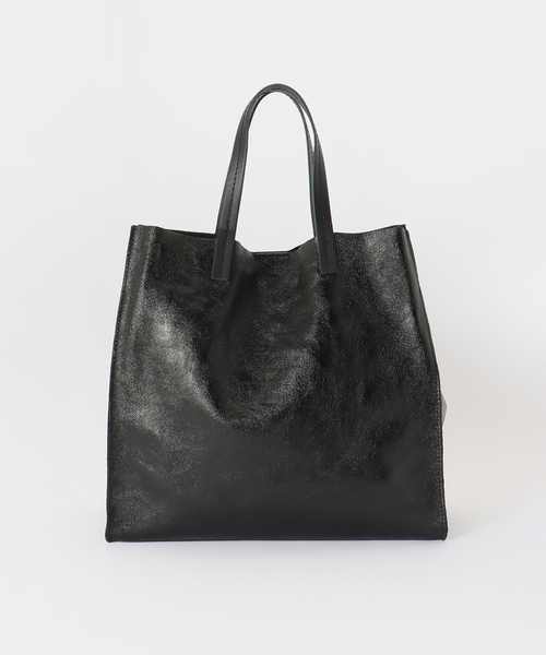 AULENTTV/オウレンティ　トートバッグ　黒 AULENTTI トートバッグ 2wayレザートートBAG「AULENTTI/オーレン