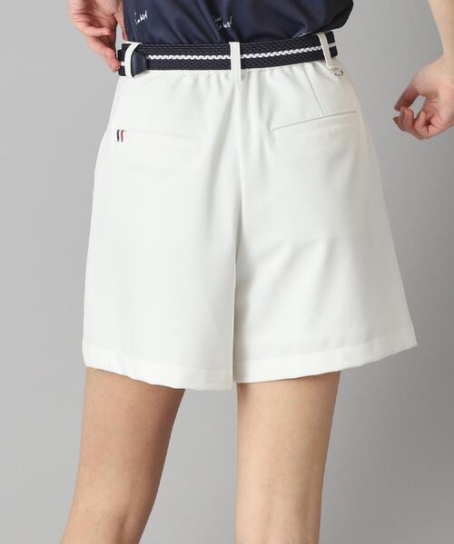 adabat（アダバット）の「【新レーベル ADABAT NAVY】UVカット/接触冷感 ストレッチツイルキュロット（その他パンツ・レディース・ホワイト/ブラック・42/40/38）」の5枚目の写真