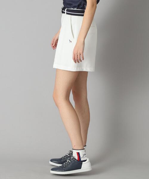 adabat（アダバット）の「【新レーベル ADABAT NAVY】UVカット/接触冷感 ストレッチツイルキュロット（その他パンツ・レディース・ホワイト/ブラック・42/40/38）」の7枚目の写真