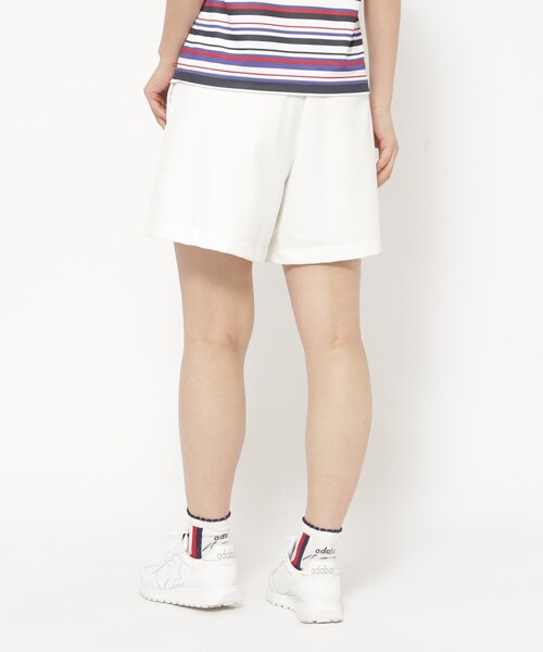 adabat（アダバット）の「【新レーベル ADABAT NAVY】UVカット/接触冷感 ストレッチツイルキュロット（その他パンツ・レディース・ホワイト/ブラック・42/40/38）」の14枚目の写真