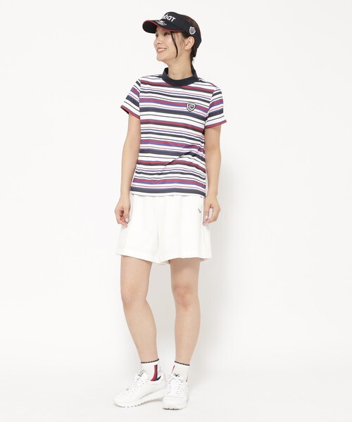 adabat（アダバット）の「【新レーベル ADABAT NAVY】UVカット/接触冷感 ストレッチツイルキュロット（その他パンツ・レディース・ホワイト/ブラック・42/40/38）」の16枚目の写真