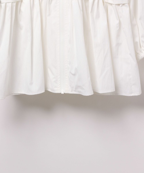 Heather（ヘザー）の「ピコレースラインフードワンピース　326093（ワンピース・レディース・オフホワイト/ブラック・FREE）」の6枚目の写真