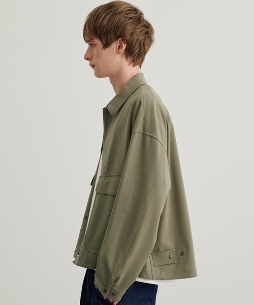 TRIXIONウーリーショートシャツBL（ブルゾン）｜PUBLIC TOKYO