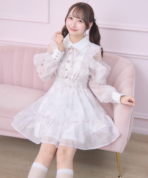 再販決定】花柄ミニワンピース（ワンピース）｜ROJITA（ロジータ）の