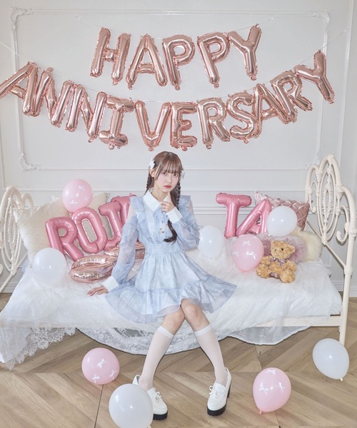 ROJITA（ロジータ）の「【再販決定】花柄ミニワンピース（ワンピース・レディース・ピンク/ブルー/ホワイト/アイボリー・FREE/MEDIUM）」の19枚目の写真