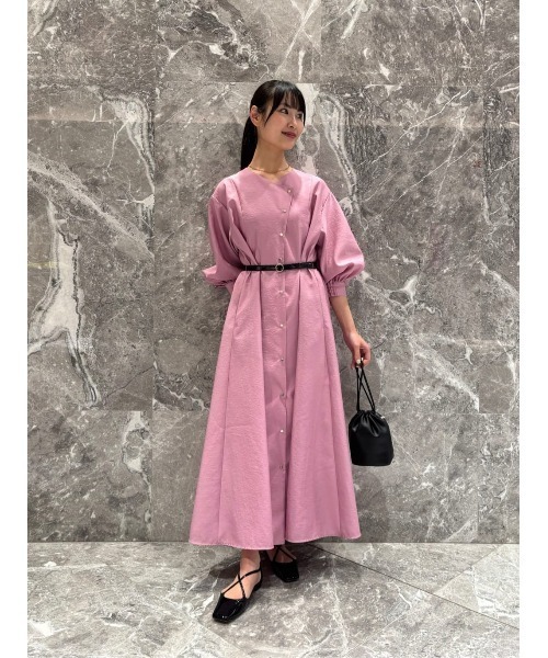 セール】【LOULOU WILLOUGHBY】ヴィンテージオーガンパフワンピース