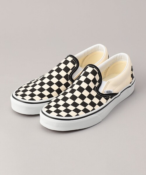 VANS(バンズ)の「【再入荷/新サイズ登場】VANS(ヴァンズ)UA CL SLIP ON/ヴァンズ クラシックスリッポン(WEB限定サイズ・カラー)(スリッポン・レディース・その他1/その他2/ブラック・23.5cm/23cm/24cm/25cm/24.5cm/25.5cm)」の4枚目の写真