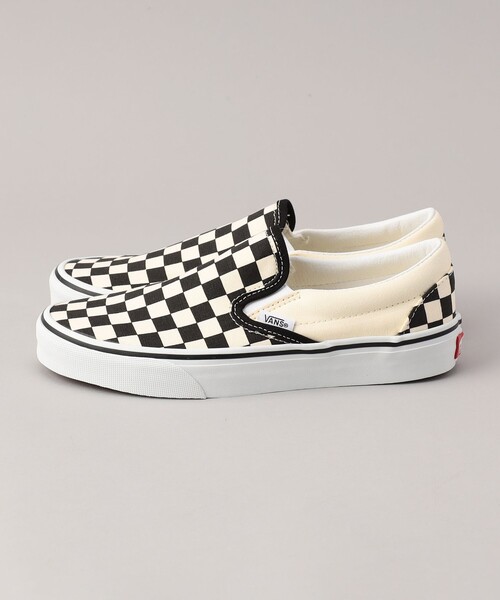 VANS(バンズ)の「【再入荷/新サイズ登場】VANS(ヴァンズ)UA CL SLIP ON/ヴァンズ クラシックスリッポン(WEB限定サイズ・カラー)(スリッポン・レディース・その他1/その他2/ブラック・23.5cm/23cm/24cm/25cm/24.5cm/25.5cm)」の5枚目の写真
