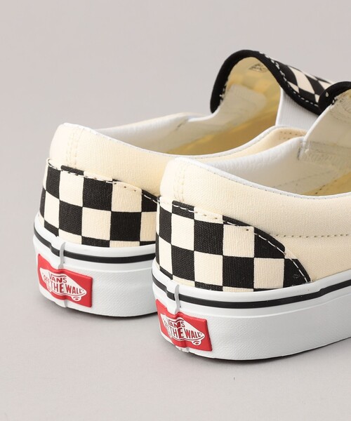 VANS(バンズ)の「【再入荷/新サイズ登場】VANS(ヴァンズ)UA CL SLIP ON/ヴァンズ クラシックスリッポン(WEB限定サイズ・カラー)(スリッポン・レディース・その他1/その他2/ブラック・23.5cm/23cm/24cm/25cm/24.5cm/25.5cm)」の9枚目の写真