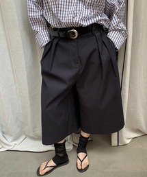 【LONSLAN】ワイドクロップドパンツ LONW25s019