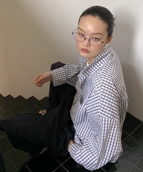 LONSLAN(ロンスラン)の「【LONSLAN】ワイドクロップドパンツ LONW25s019(その他パンツ・レディース・ダークネイビー/ダークグレー・L/M/S)」の11枚目の写真