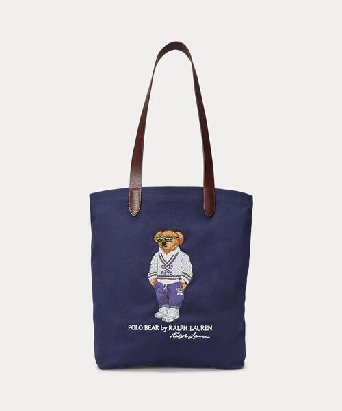 Polo ベア ツイル ショッパー トート（トートバッグ）｜POLO