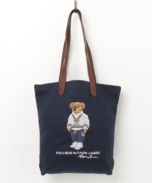 Polo ベア ツイル ショッパー トート（トートバッグ）｜POLO