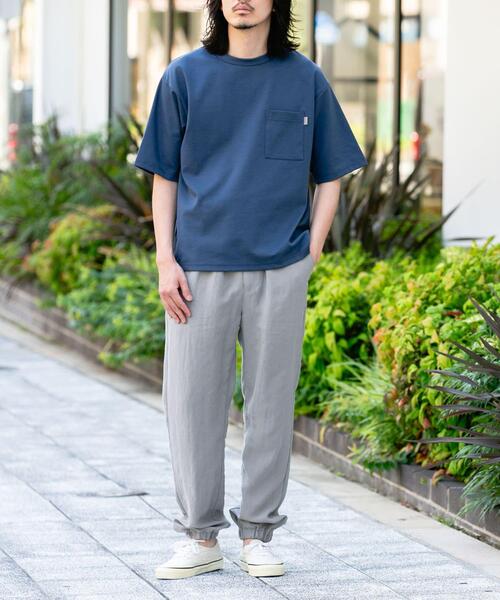 セール】『接触冷感』テンセルリネンイージージョガーパンツ（その他