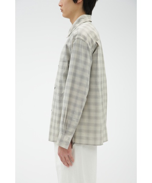 ブラウス シャツ WORKWEAR CHECK COTTON SHIRTING レディース セール】WORKWEAR CHECK COTTON SHIRTING（シャツ/ブラウス