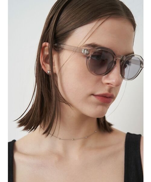 ELENDEEK（エレンディーク）の「クラウンパントサングラス（サングラス・レディース・ブラック/クリア・FREE）」の2枚目の写真