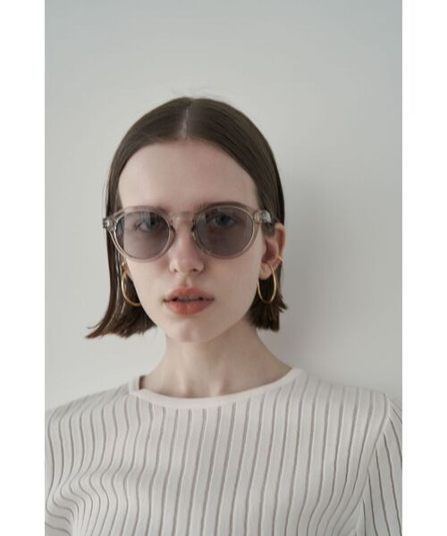 ELENDEEK（エレンディーク）の「クラウンパントサングラス（サングラス・レディース・ブラック/クリア・FREE）」の6枚目の写真