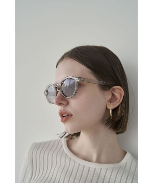 ELENDEEK（エレンディーク）の「クラウンパントサングラス（サングラス・レディース・ブラック/クリア・FREE）」の5枚目の写真